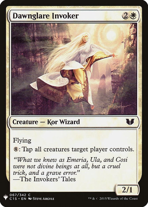 Dawnglare Invoker [LIST - 67]