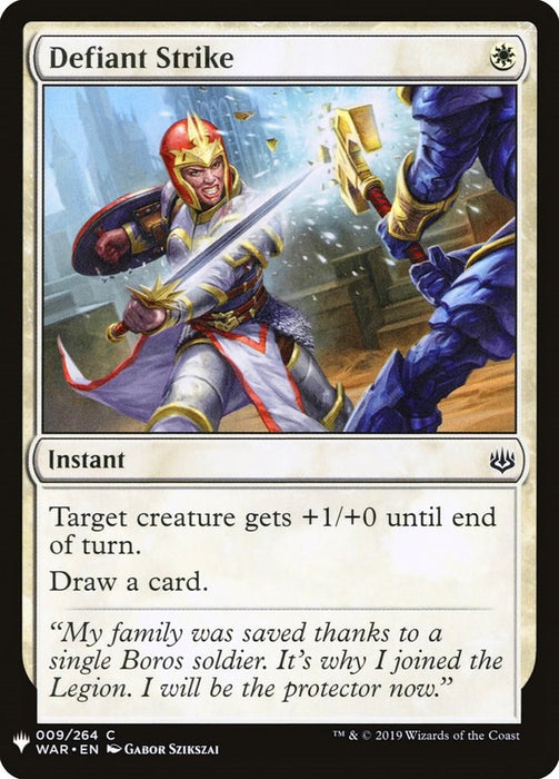 Defiant Strike [LIST - 9]