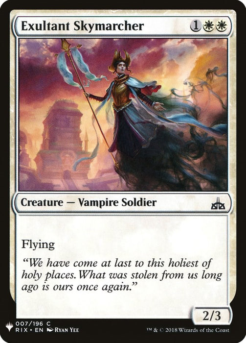 Exultant Skymarcher [LIST - 7]