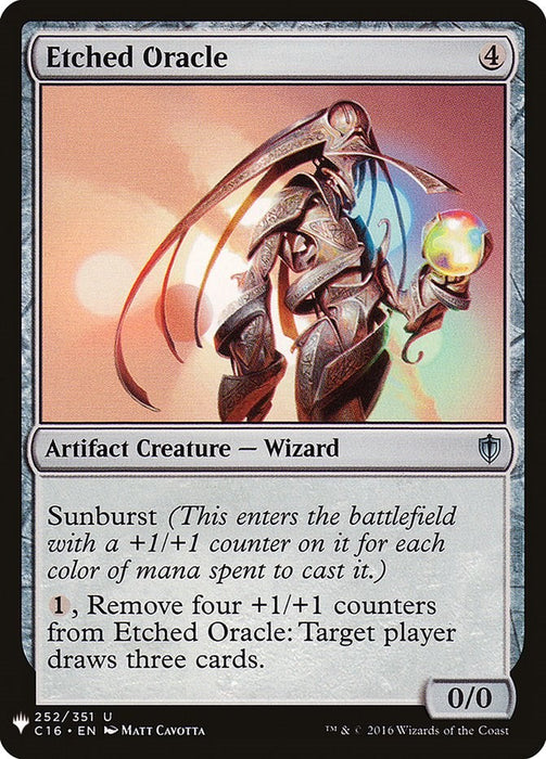 Etched Oracle [LIST - 252]