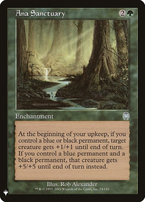 Ana Sanctuary [LIST - 74]