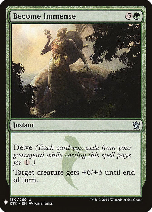 Become Immense [LIST - 130]