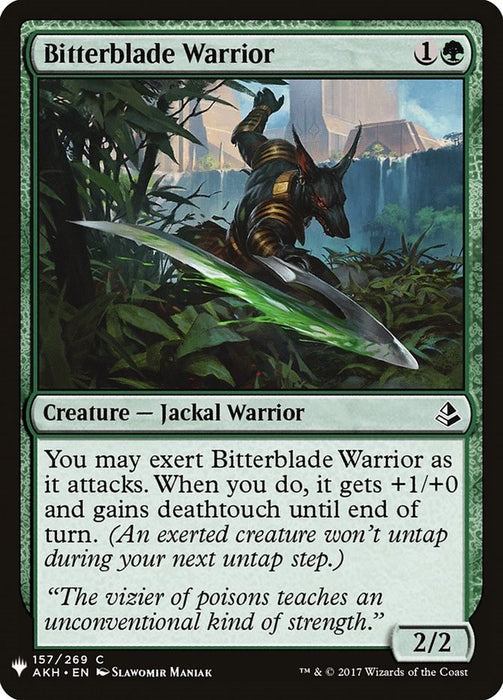Bitterblade Warrior [LIST - 157]