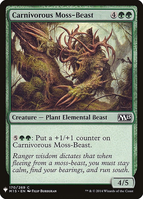 Carnivorous Moss-Beast [LIST - 170]