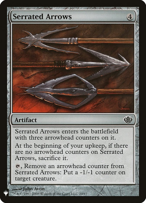 Serrated Arrows [LIST - 20]