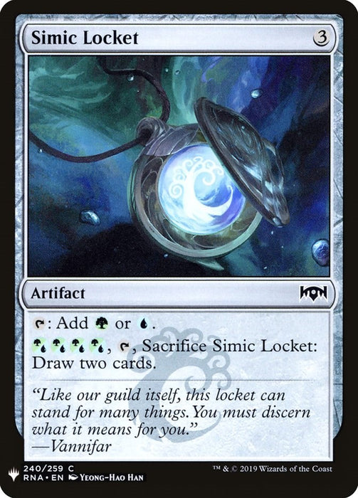 Simic Locket [LIST - 240]