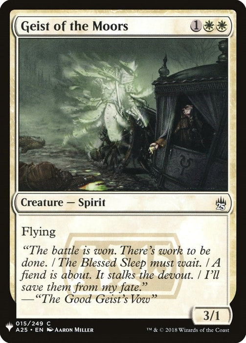 Geist of the Moors [LIST - 15]