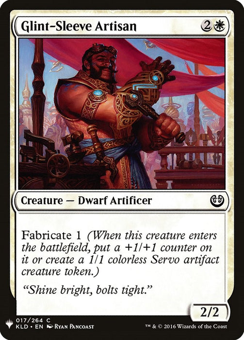 Glint-Sleeve Artisan [LIST - 17]