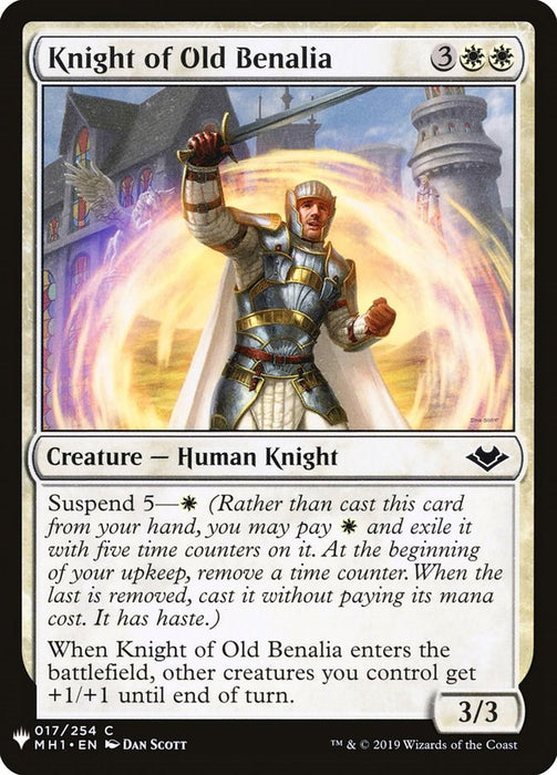 Knight of Old Benalia [LIST - 17]