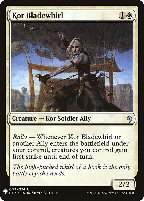 Kor Bladewhirl [LIST - 34]