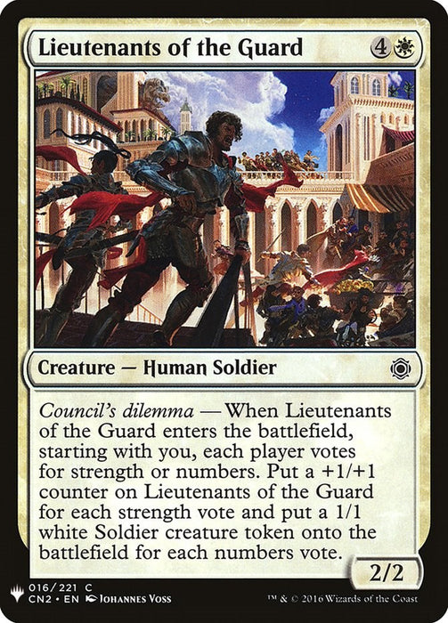 Lieutenants of the Guard [LIST - 16]