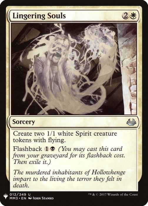 Lingering Souls [LIST - 12]