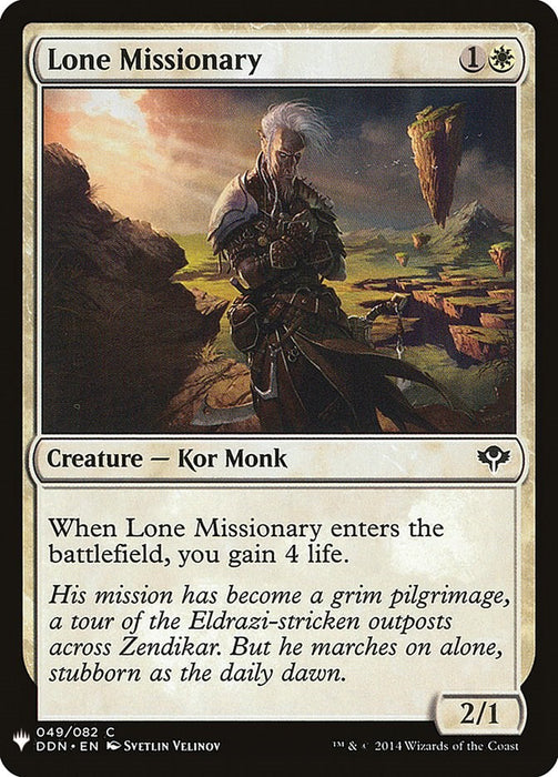 Lone Missionary [LIST - 49]