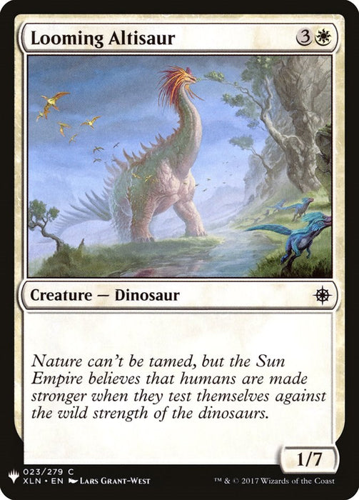Looming Altisaur [LIST - 23]