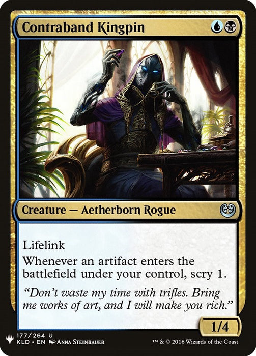 Contraband Kingpin [LIST - 177]