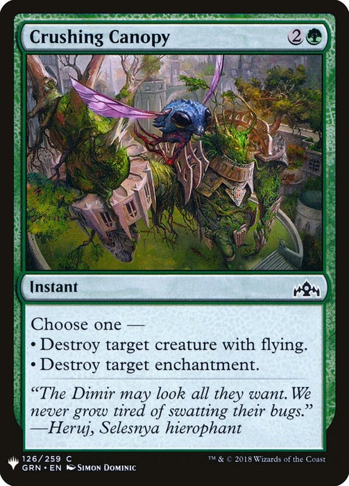 Crushing Canopy [LIST - 126]