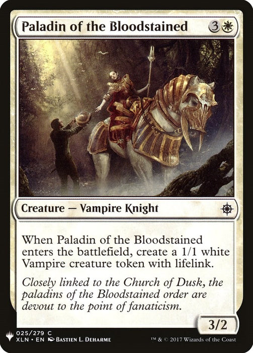 Paladin of the Bloodstained [LIST - 25]