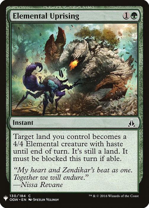 Elemental Uprising [LIST - 130]