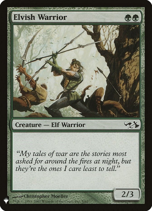 Elvish Warrior [LIST - 5]
