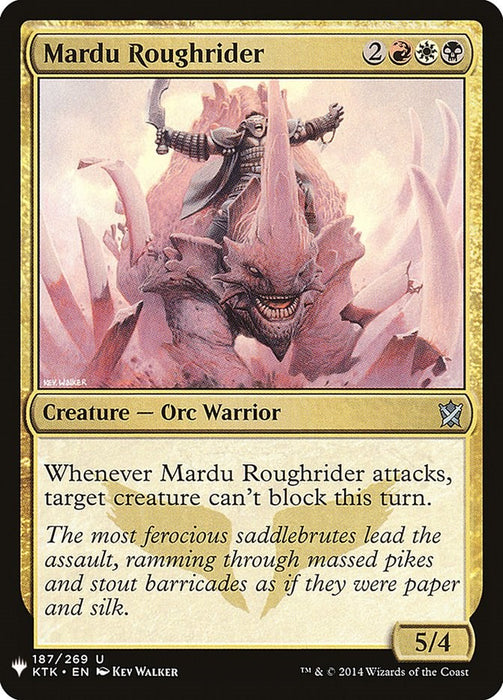Mardu Roughrider [LIST - 187]