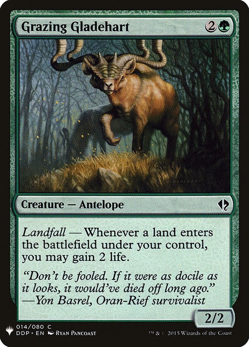 Grazing Gladehart [LIST - 14]