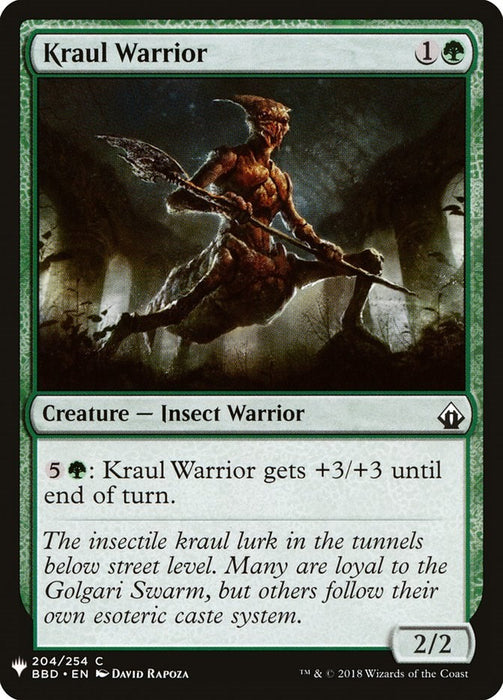 Kraul Warrior [LIST - 204]