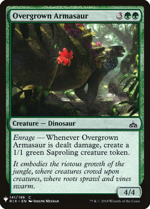 Overgrown Armasaur [LIST - 141]