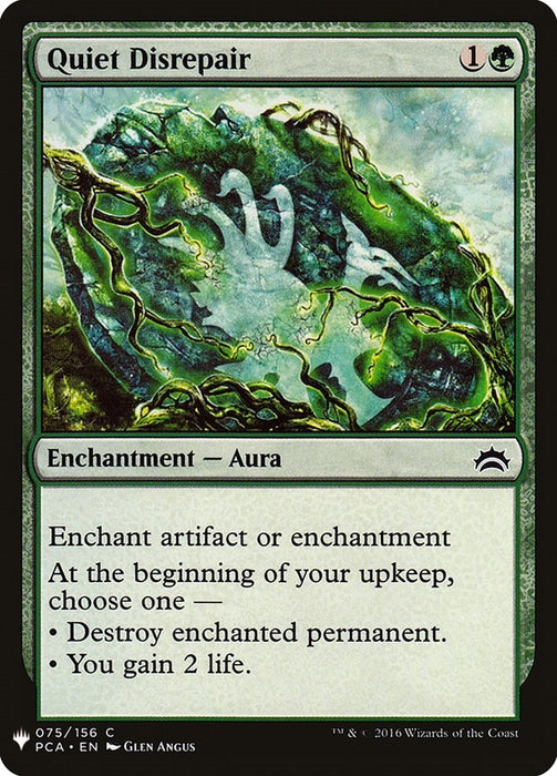 Quiet Disrepair [LIST - 75]
