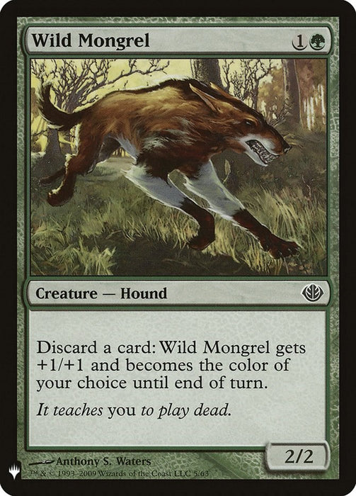Wild Mongrel [LIST - 5]