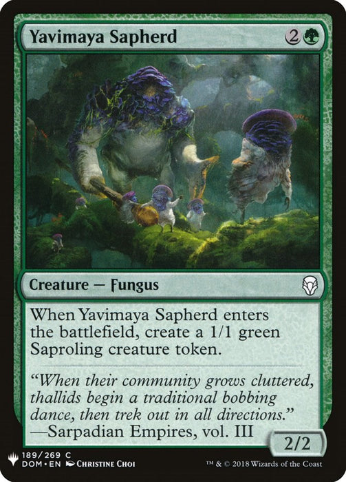 Yavimaya Sapherd [LIST - 189]