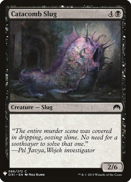 Catacomb Slug [LIST - 86]