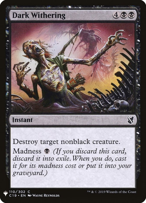 Dark Withering [LIST - 110]