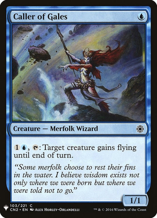 Caller of Gales [LIST - 103]
