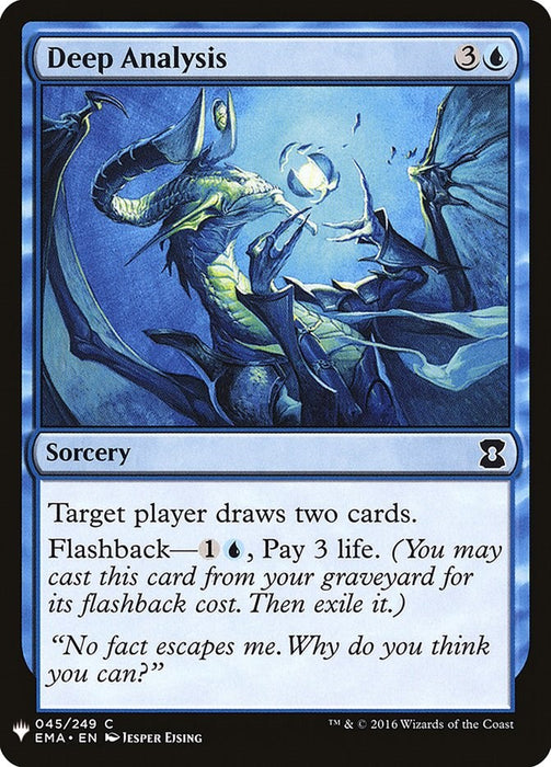 Deep Analysis [LIST - 45]