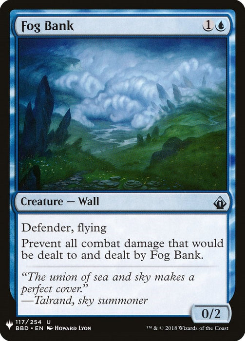 Fog Bank [LIST - 117]