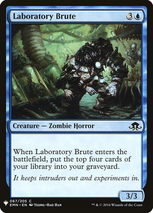 Laboratory Brute [LIST - 67]