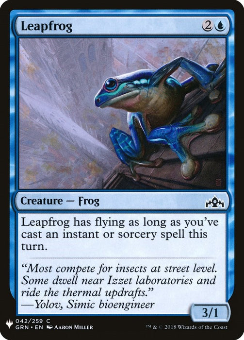 Leapfrog [LIST - 42]