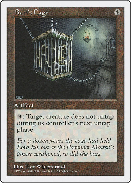 Barl's Cage [5ED - N/A]