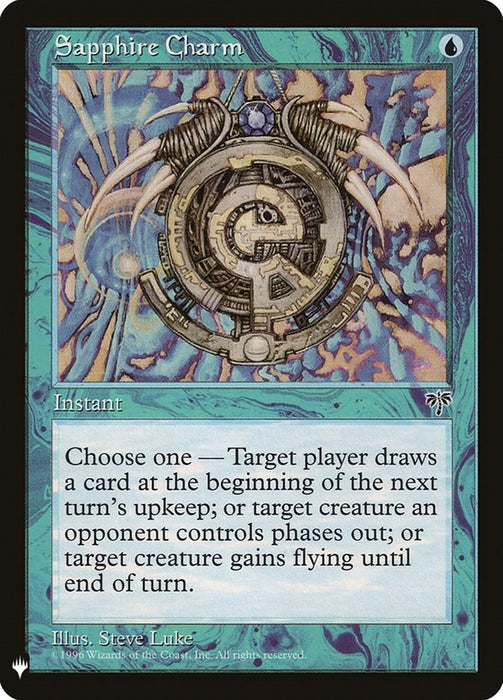 Sapphire Charm [LIST - 89]