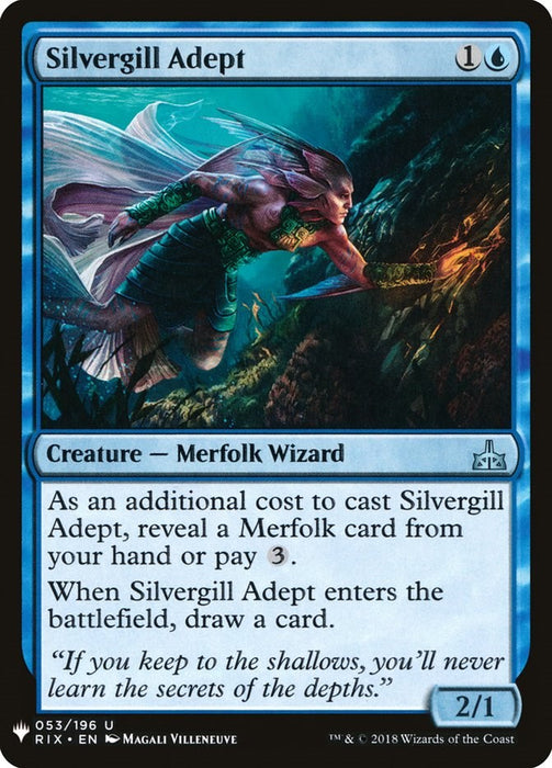 Silvergill Adept [LIST - 53]