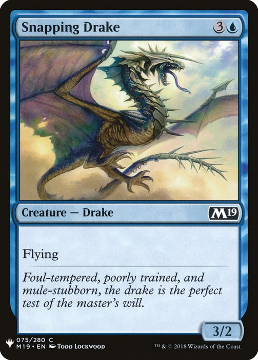 Snapping Drake [LIST - 75]