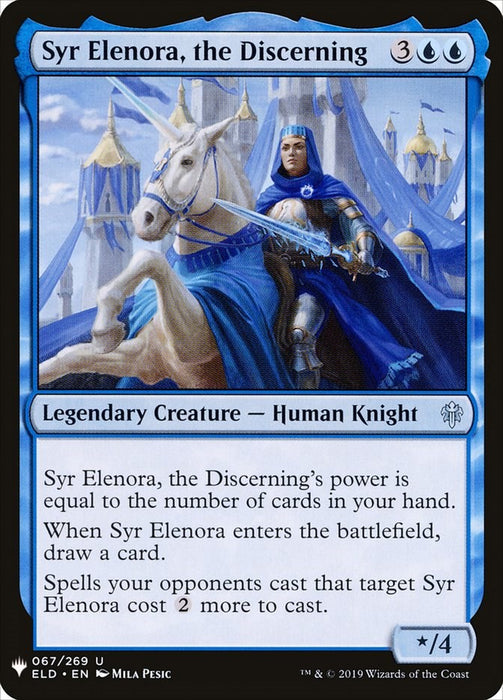Syr Elenora, the Discerning [LIST - 67]