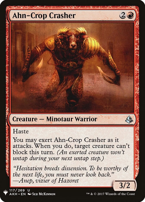 Ahn-Crop Crasher [LIST - 117]