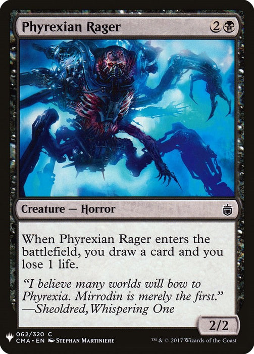 Phyrexian Rager [LIST - 62]