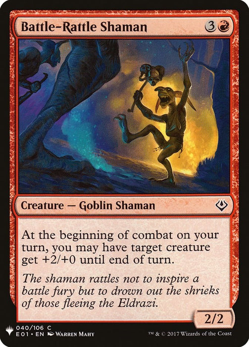 Battle-Rattle Shaman [LIST - 40]