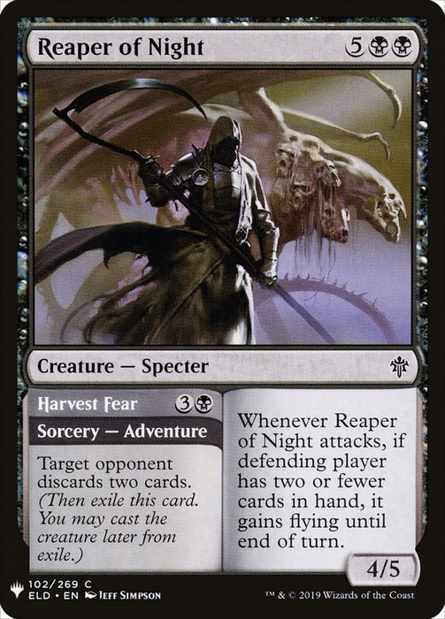 Reaper of Night [LIST - 102]