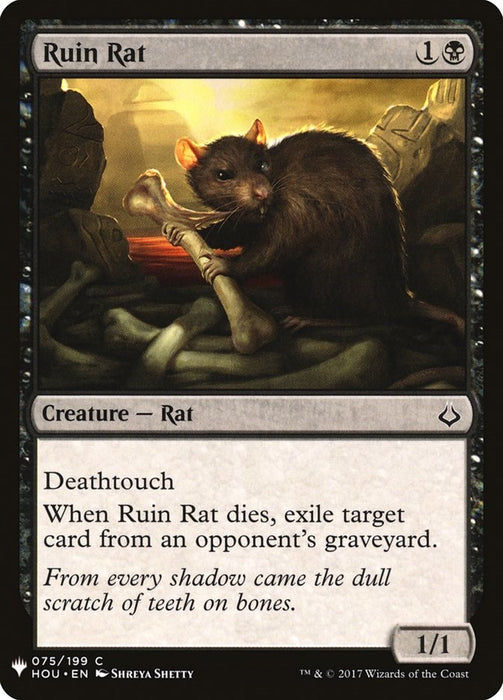 Ruin Rat [LIST - 75]