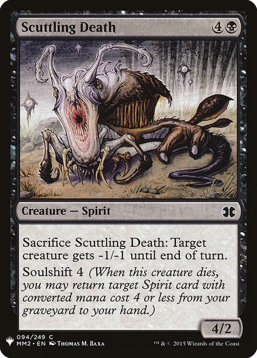 Scuttling Death [LIST - 94]