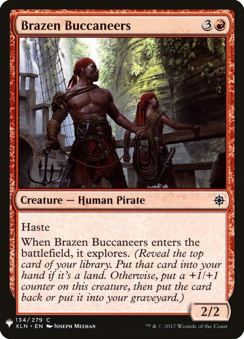 Brazen Buccaneers [LIST - 134]