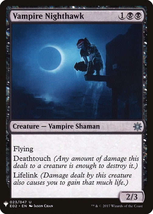 Vampire Nighthawk (E02) [LIST - 23]